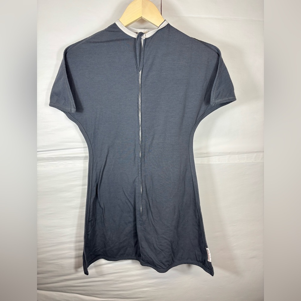 Sleeping Baby Zipadee Zip Grey Size Medium 6-12 Months